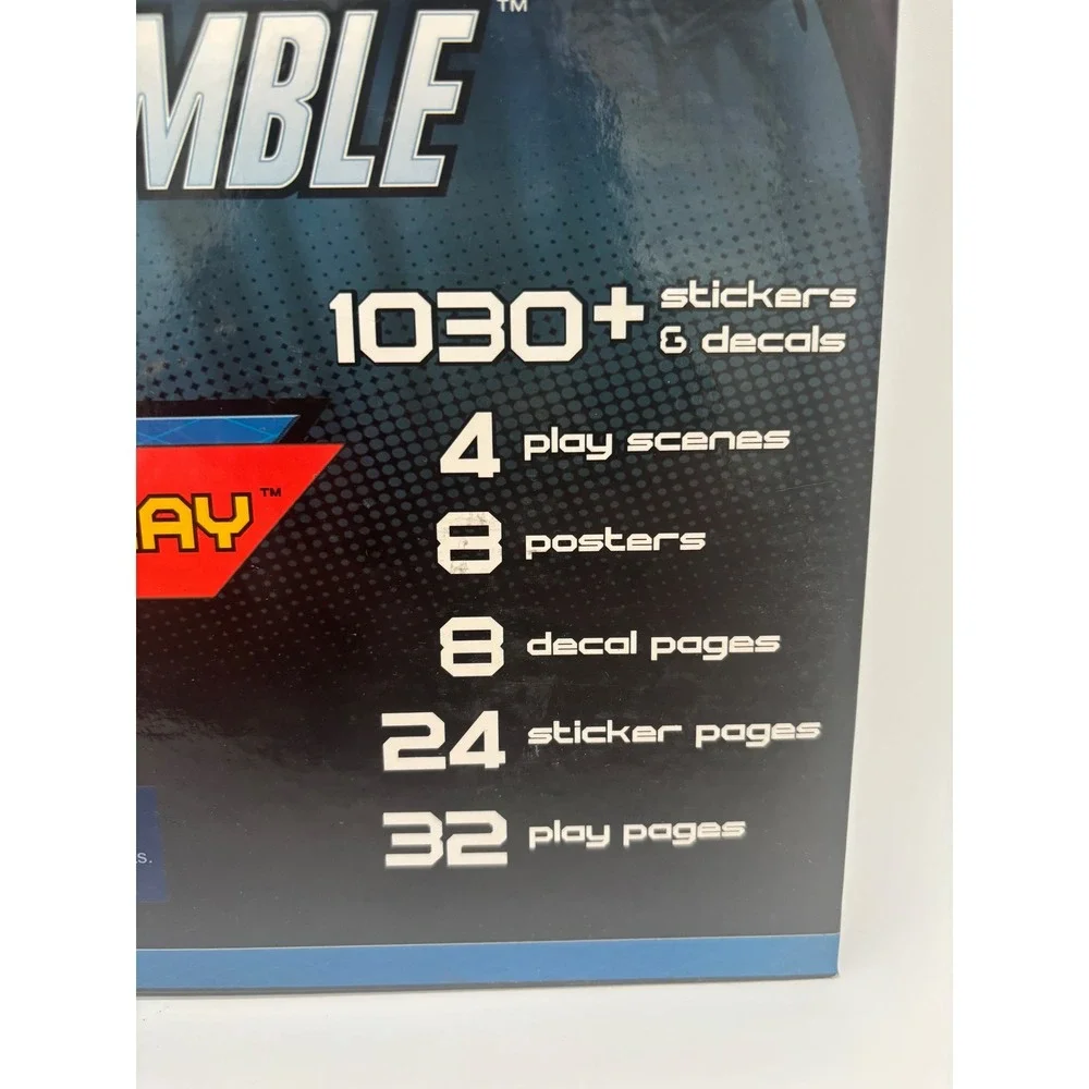 Marvel Avengers Assemble Activity Book 1030+‎ Stickers Decals Play Scenes